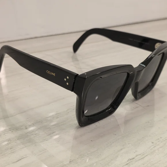 Celine Black Square Sunglasses - Picture 7 of 7